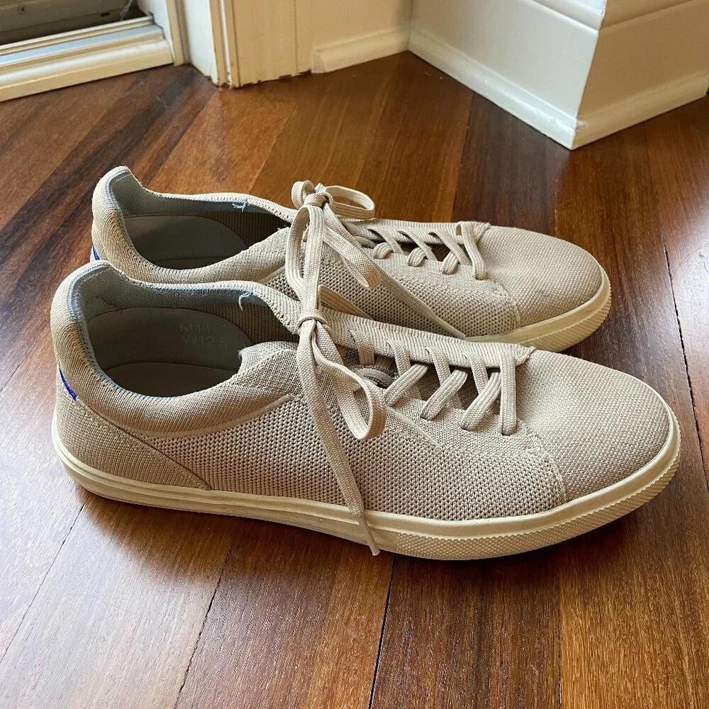 Rothy's Men's Tan RS02 Sz 11 Tan Sneakers